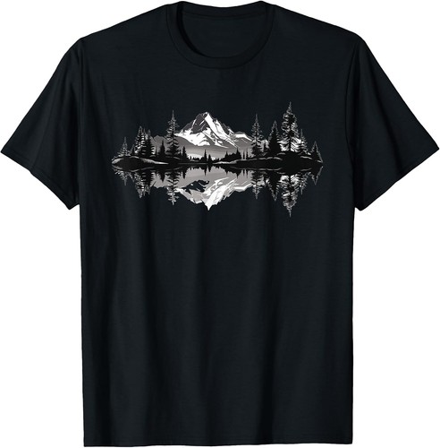 Mountain landscape reflection - landscape,