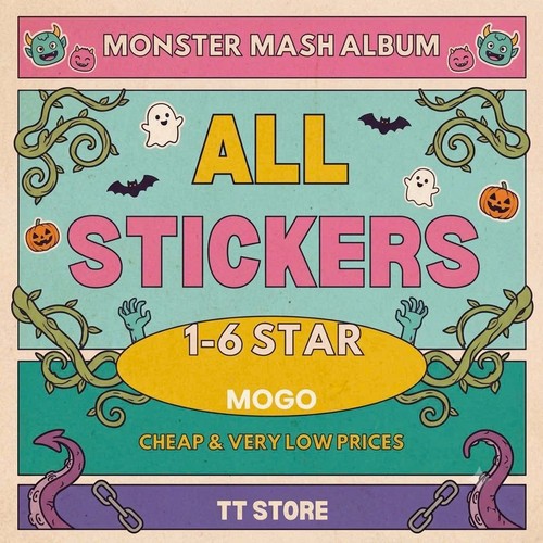 Monopoly stickers - go,
