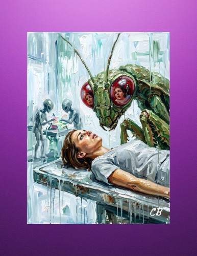 Mantis alien exam - mantis, fine